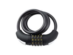 Zapięcie szyfrowe rowerowe KOMBO FLEX 1000/10C - linka o grubości 10 mm