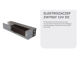 Rygiel elektromagnetyczny na prąd stały 12VDC