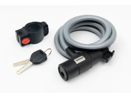 Zapięcie rowerowe FLEX 1500/12V szaro-czarny